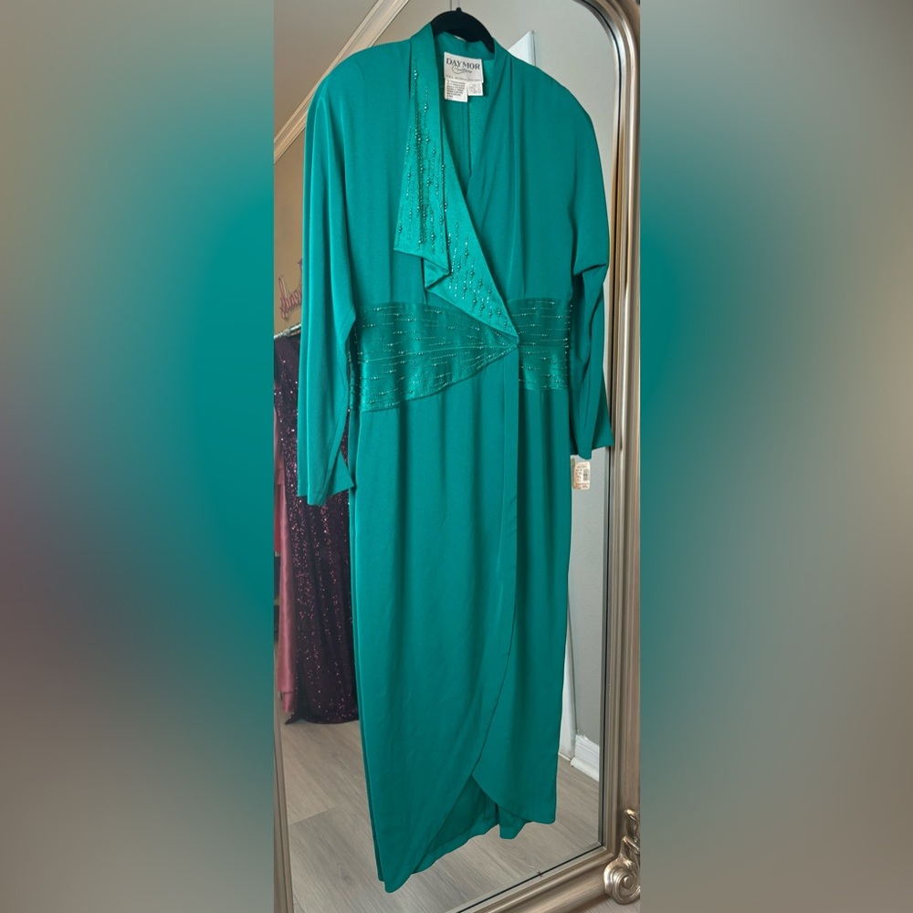 Daymor Green Dress Size 12